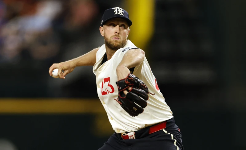 遊騎兵派出Merrill Kelly，本季29先發、11勝7敗、ERA 3.16。法新社