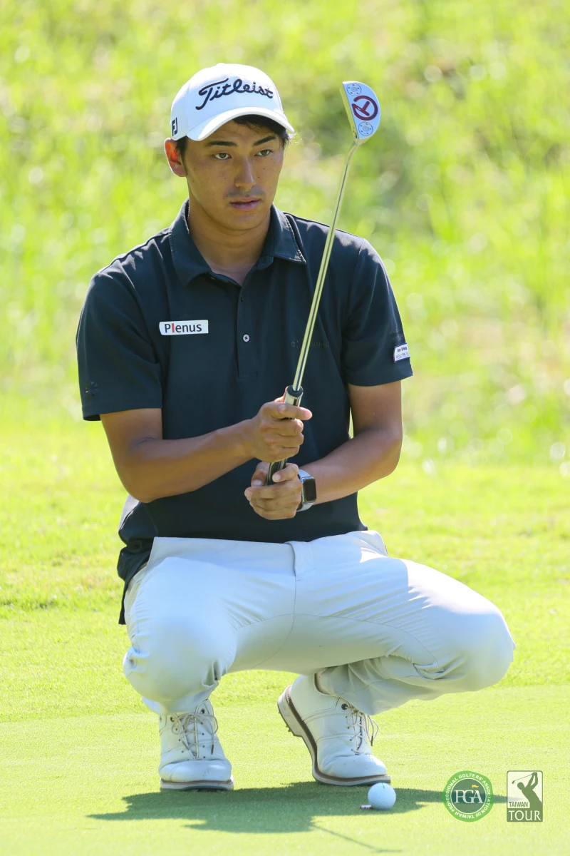 日本選手石塚祥利以兩回合136桿-8暫並列第三。Tpga／林聖凱攝影
