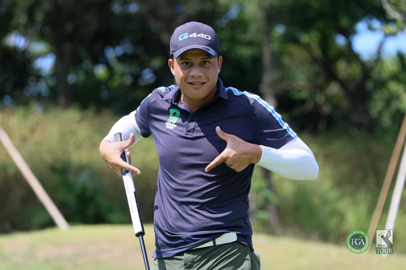 沙比亞特馬克以兩回合134桿-10暫居第二。Tpga／林聖凱攝影 