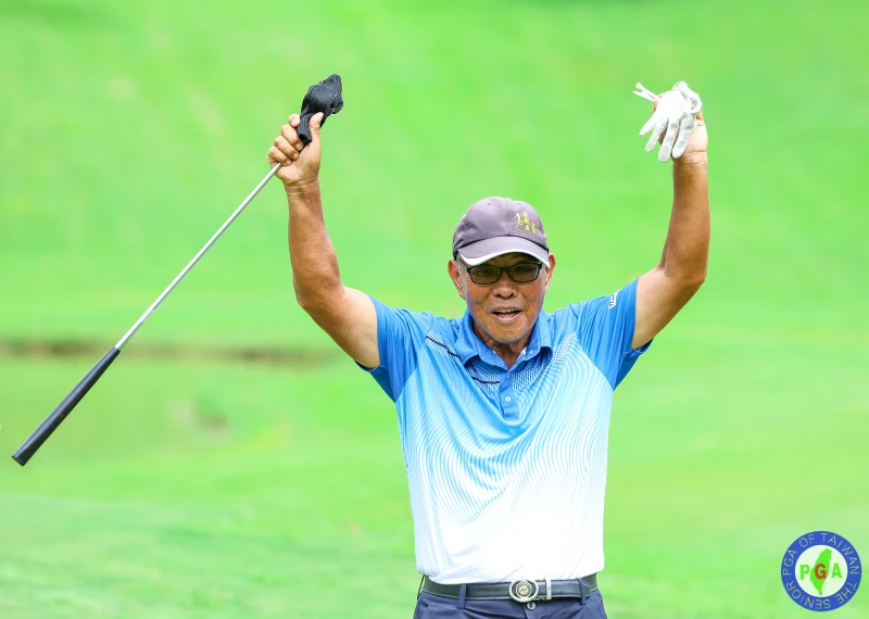 霧峰中區超級長春公開賽冠軍 陳滄德。陳文欣攝