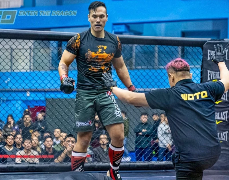 前建中橄欖球國手蔣捷宇有終結型重砲。大會提供