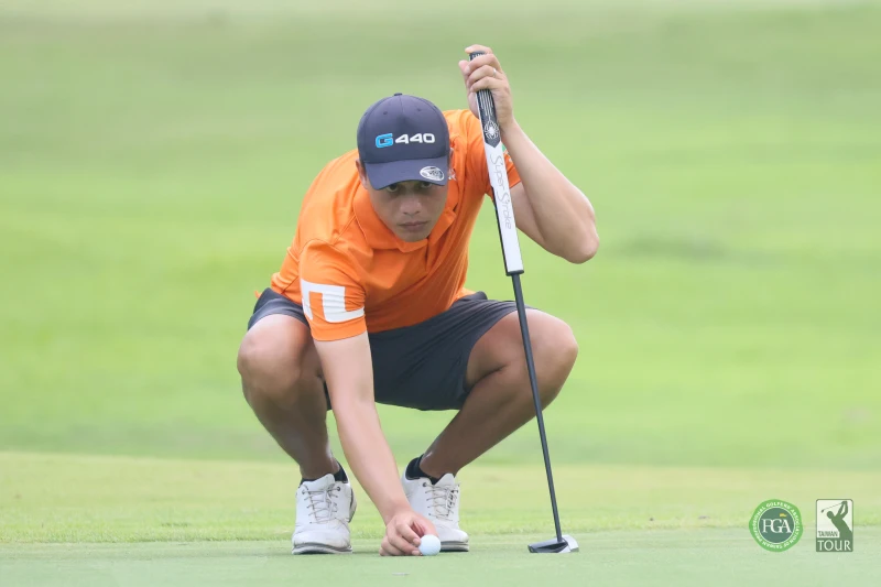 沙比亞特馬克以三回合總桿201桿-15暫並列第一。Tpga／林聖凱攝影