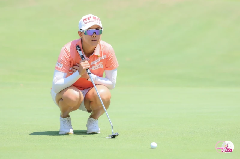 陳之敏首回合擊出69桿-3暫並列領先。Tlpga／葉勇宏攝