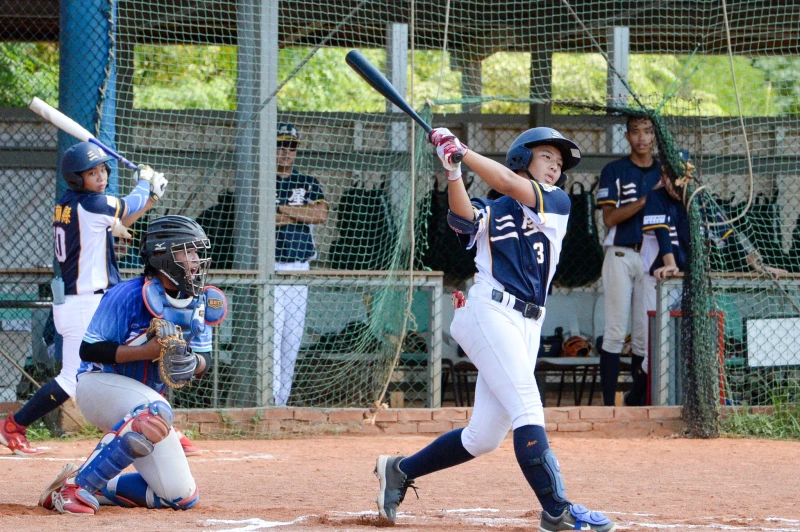 江承峰敲出3分打點逆轉安打。大會提供