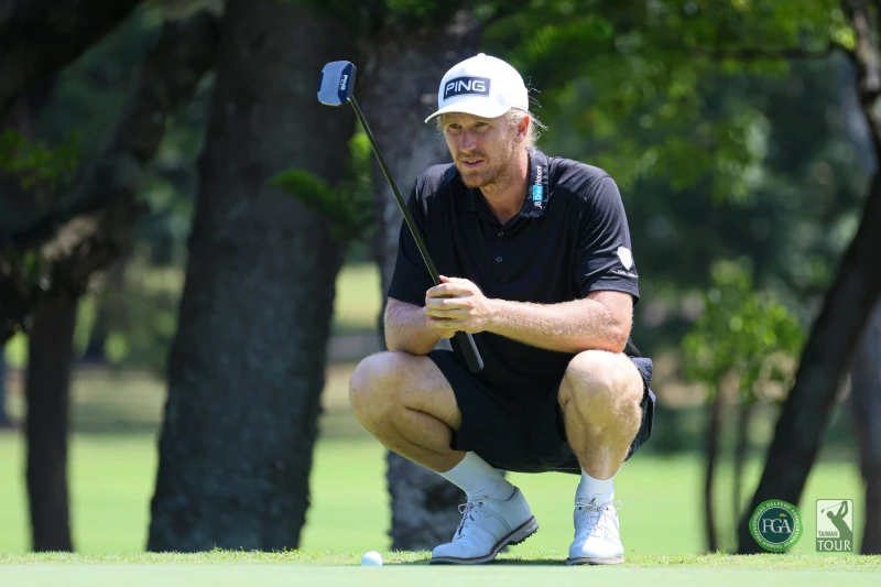 澳洲選手史密斯以三回合總桿204桿-12暫並列第三。Tpga/林聖凱攝影