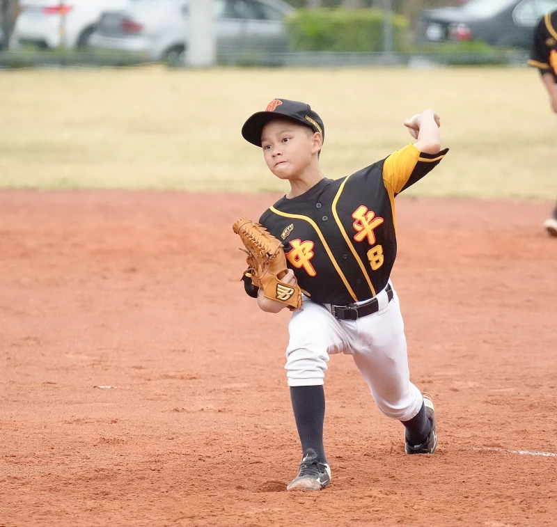 中平先發左投謝菖祐此役威風八面。大會提供