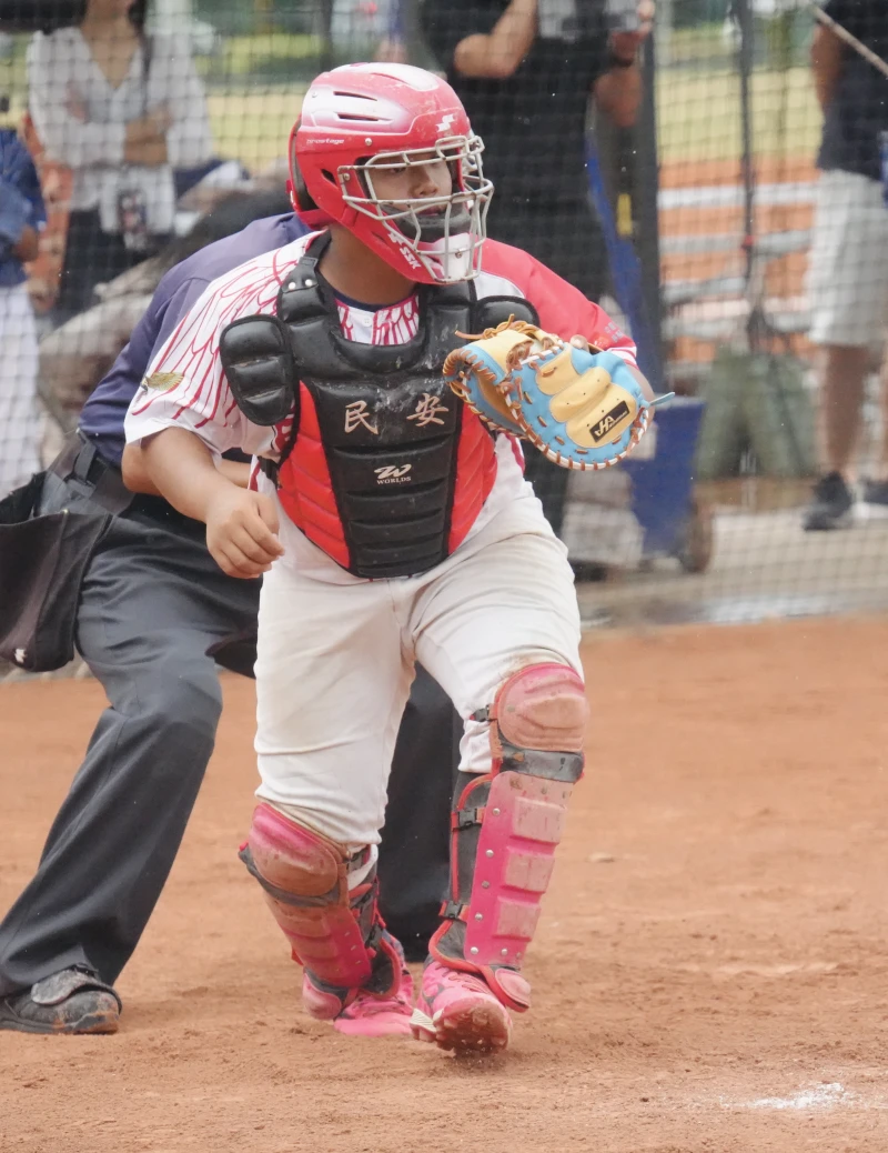 民安全場僅2安，捕手邱陛詠貢獻其一。大會提供