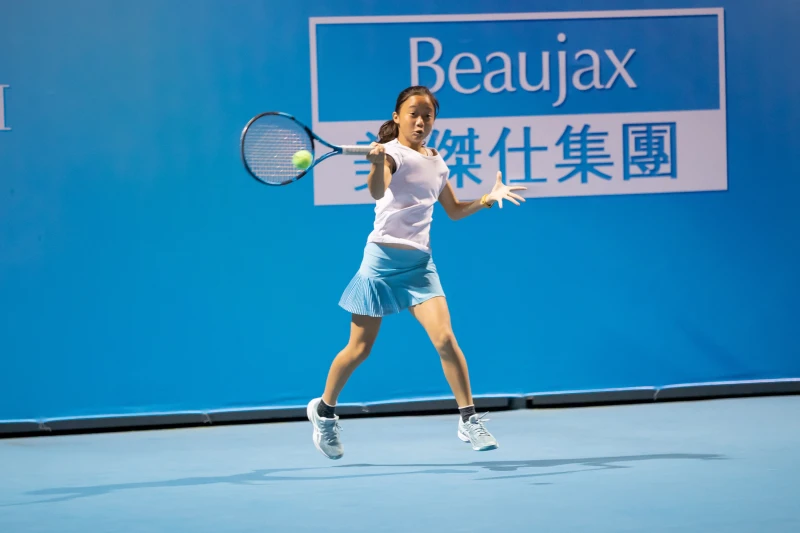 16歲組女單江妍妮目標首座單打冠軍。海碩整合行銷提供