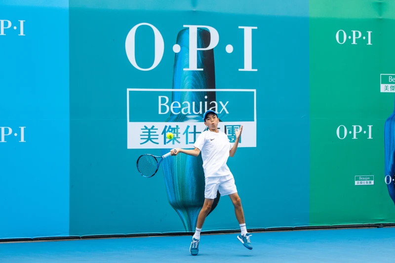 16歲組男單蔡秉寰挑戰另類單打三連霸。海碩整合行銷提供