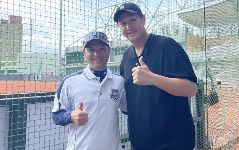 羅健銘、李大浩。羅健銘臉書