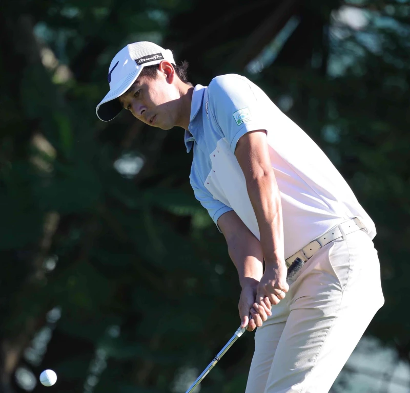 日本吉桒佑太打出低於標準桿2並列第三三商名人賽。大會提供