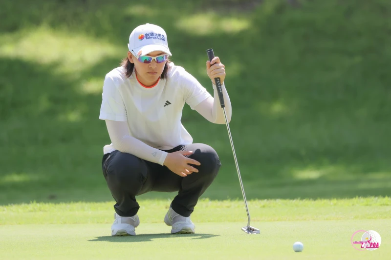 李旻以兩回合總桿135桿-9暫並列第二。Tlpga／葉勇宏攝