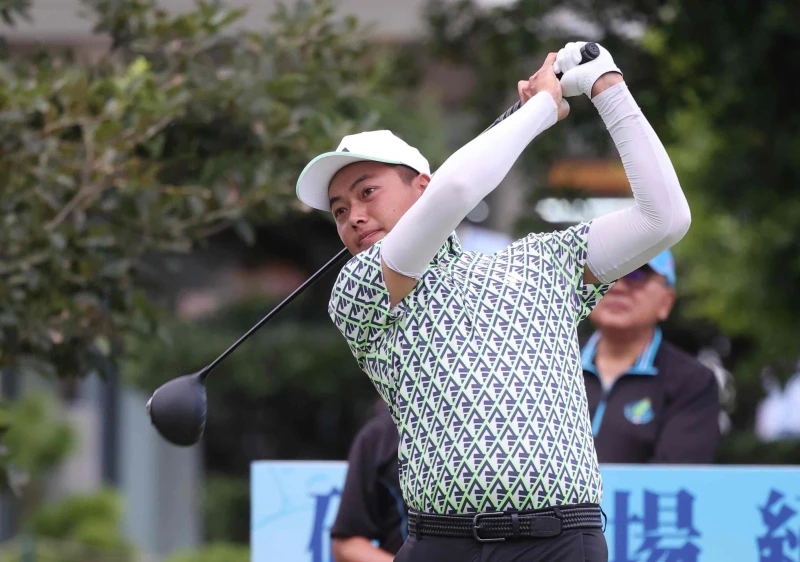 陳裔東兩回合總桿143桿暫並列第六三商名人賽。大會提供 