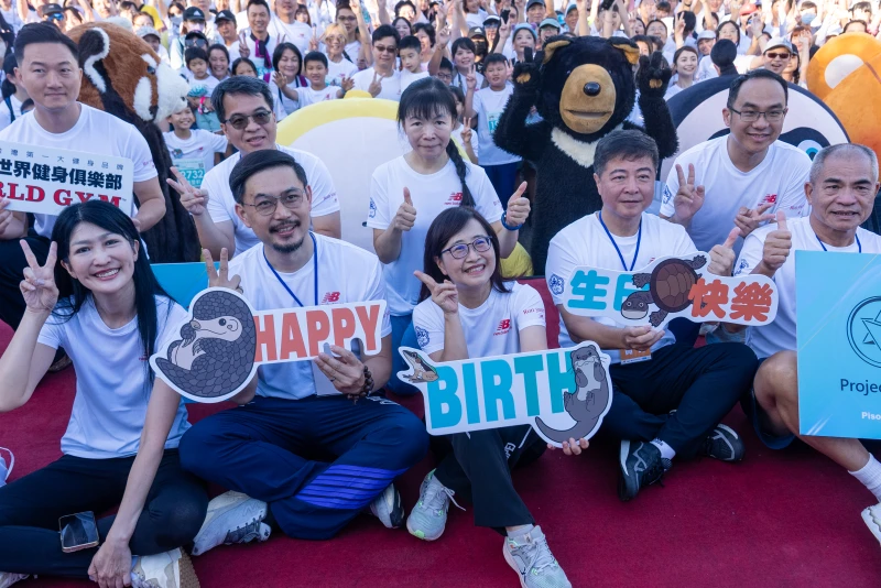 生生不息公益生態Zoo跑，去年吸引許多大小朋友一起參與。大會提供