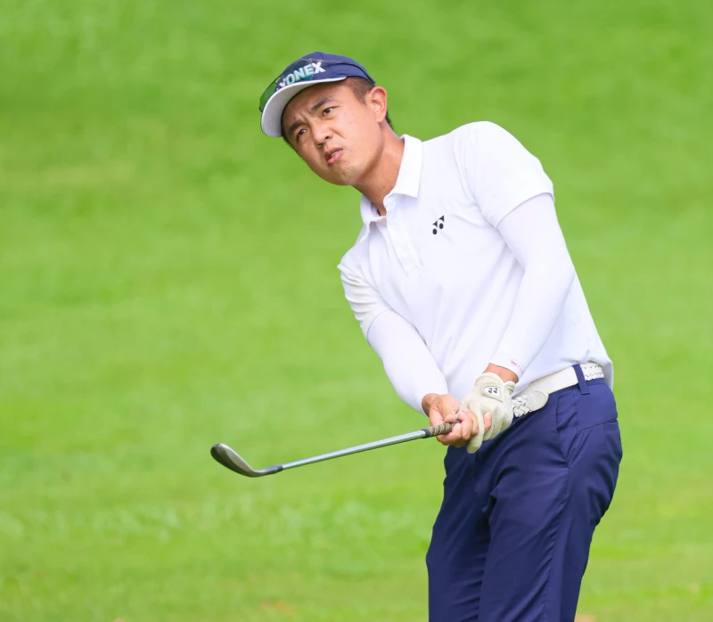 劉又睿以以三回合總桿208桿-8暫時並列第三。Tpga／林聖凱攝影