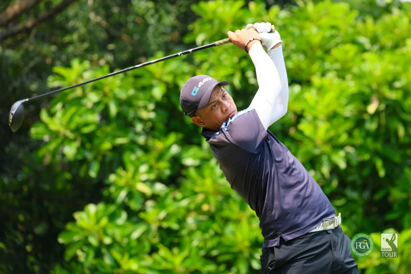 沙比亞特馬克以三回合總桿205桿-11單獨領先。Tpga／林聖凱攝影