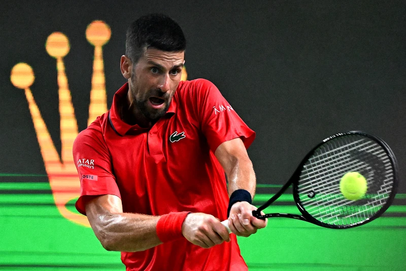 喬科維奇(Novak Djokovic)重返上海大師賽獲勝。法新社