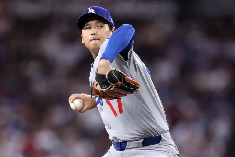洛杉磯道奇隊日籍球星大谷翔平（Shohei Ohtani）將於週日首度在 MLB 季後賽登板先發。法新社