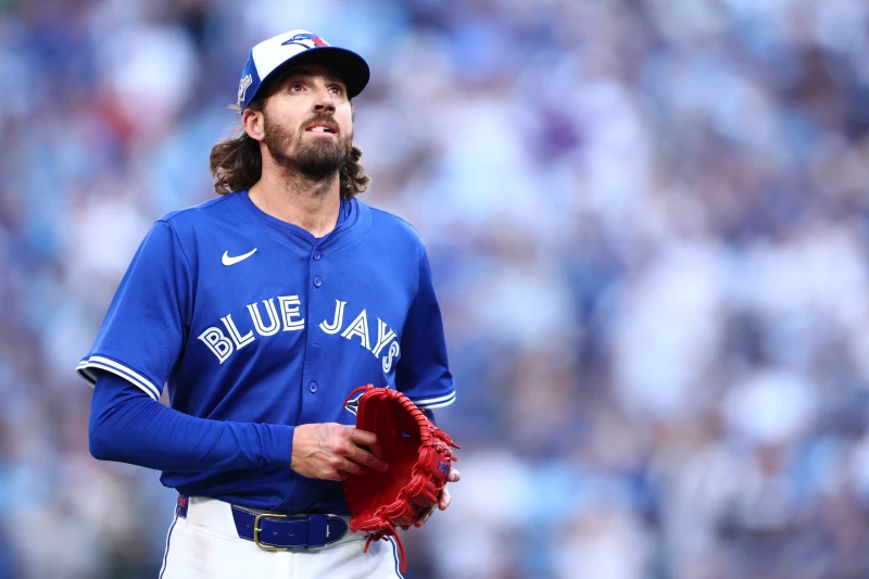 籃鳥先發投手高斯曼（Kevin Gausman）。法新社