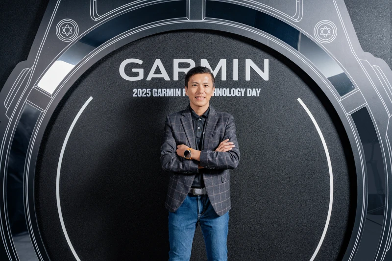 Garmin 亞洲區行銷與業務副總經理林孟垣。官方提供