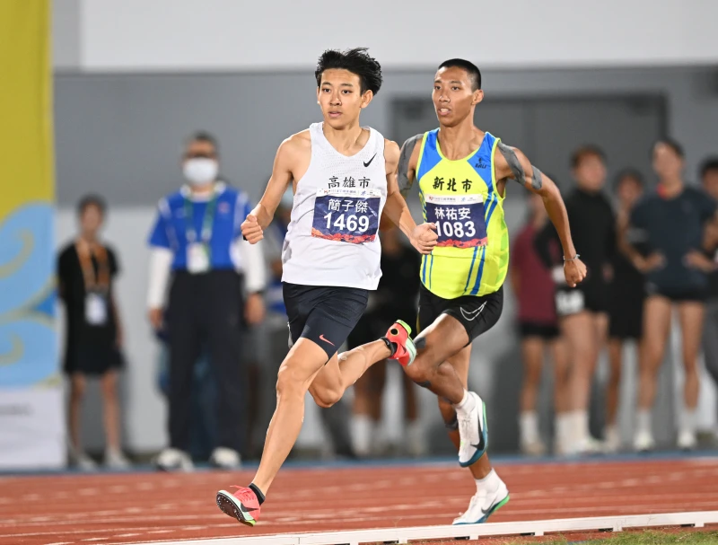 簡子傑以全國紀錄保持人之姿奪1500公尺金牌。114年全運會提供
