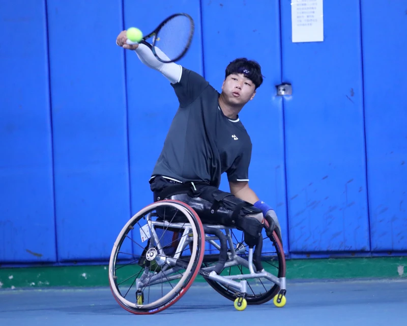 南韓帕奧好手任胡垣直落二封王。南野子國際整合行銷股份有限公司提供