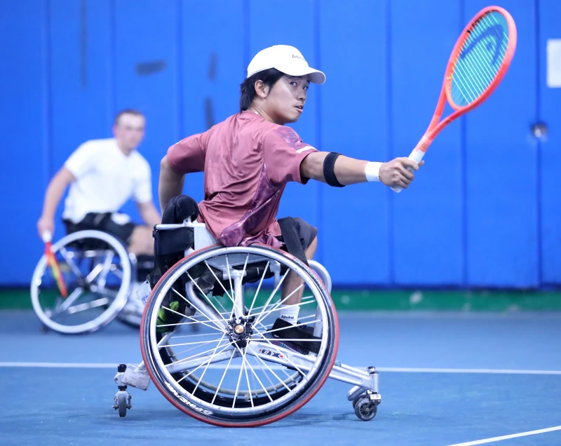高野頌吾與Ben Bartram奪男雙冠軍。南野子國際整合行銷股份有限公司提供