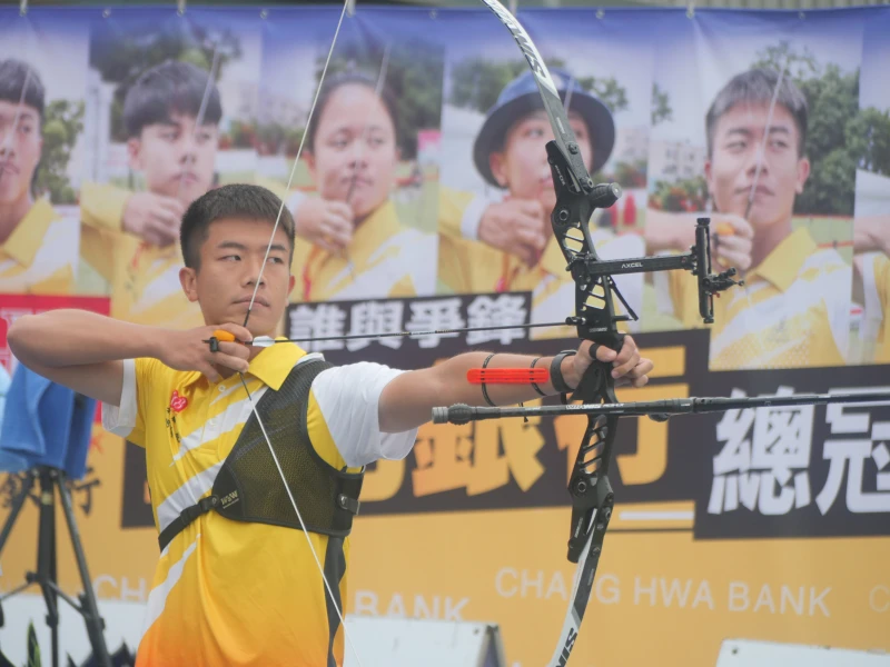 鄧宇成下半季手感回溫。射箭協會提供