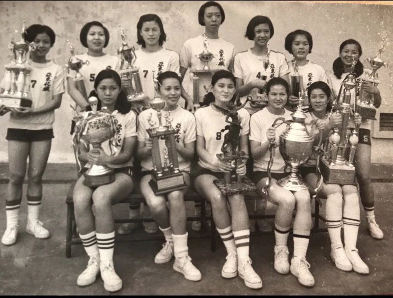 亞東女籃獲獎無數。台灣籃球名人堂提供