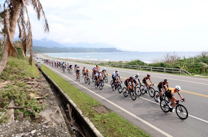2025臺灣KOM太平洋經典賽走新的路線。中華民國自行車騎士協會提供