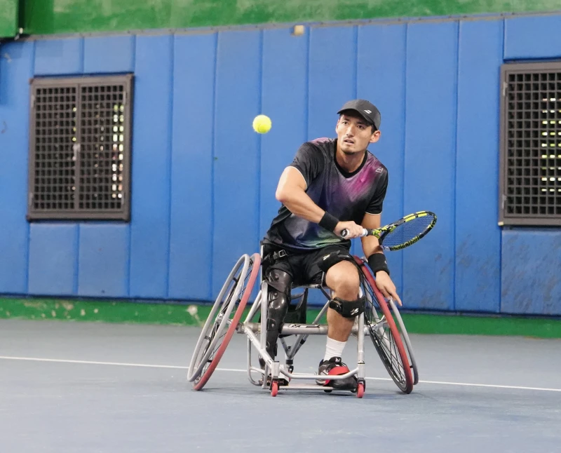 荒川大輔耐心等待對手的失誤展現資深球員風采。南野子國際整合行銷股份有限公司提供