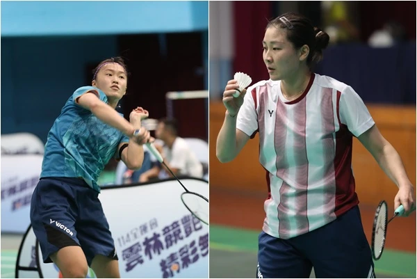 中租雙嬌許玟琪(左)、林湘緹雙晉德國賽16強。合成照片