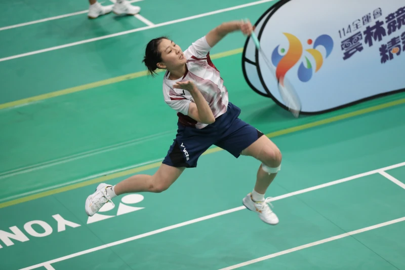 林湘緹成德國賽唯一倖存的單打台將。資料照片