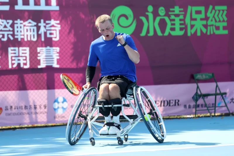去年永達盃冠軍Ben Bartram再度搭上冠軍戰列車。南野子國際整合行銷股份有限公司提供