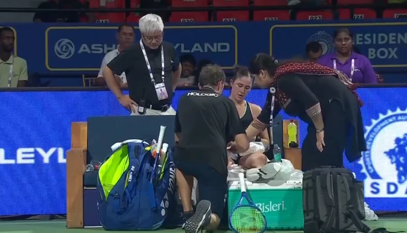 葛藍叫傷停治療，但可惜還是沒能復原。摘自推特