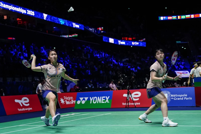 許尹鏸／林芝昀在德國站生涯第二度晉超級500賽事決賽。法新社