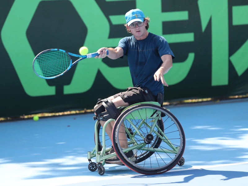 Anderson Parker下剋上拉下男單頭好種子晉級冠軍戰。南野子國際整合行銷股份有限公司提供