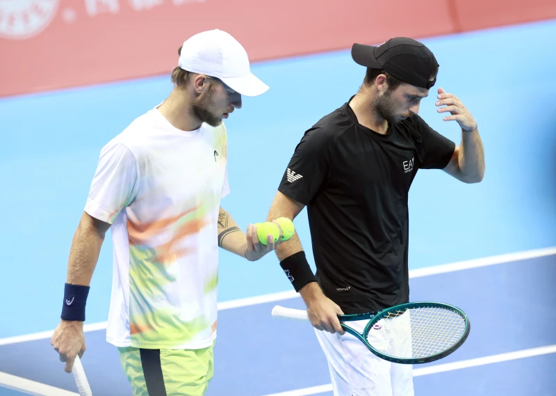 雙打頭號種子Neil Oberleitner Michael Vrbensky爆冷出局。海碩整合行銷提供