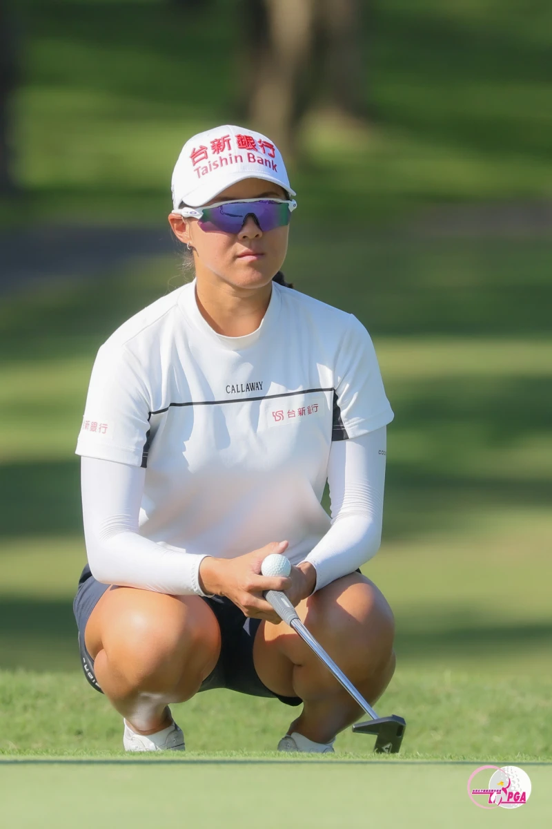 陳之敏第一回合打出68桿-4暫居第二。Tlpga／葉勇宏攝