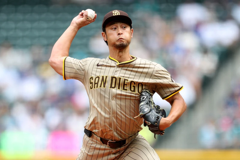 聖地牙哥教士隊日籍投手達比修有(Yu Darvish)上週接受右手肘韌帶修復手術。法新社