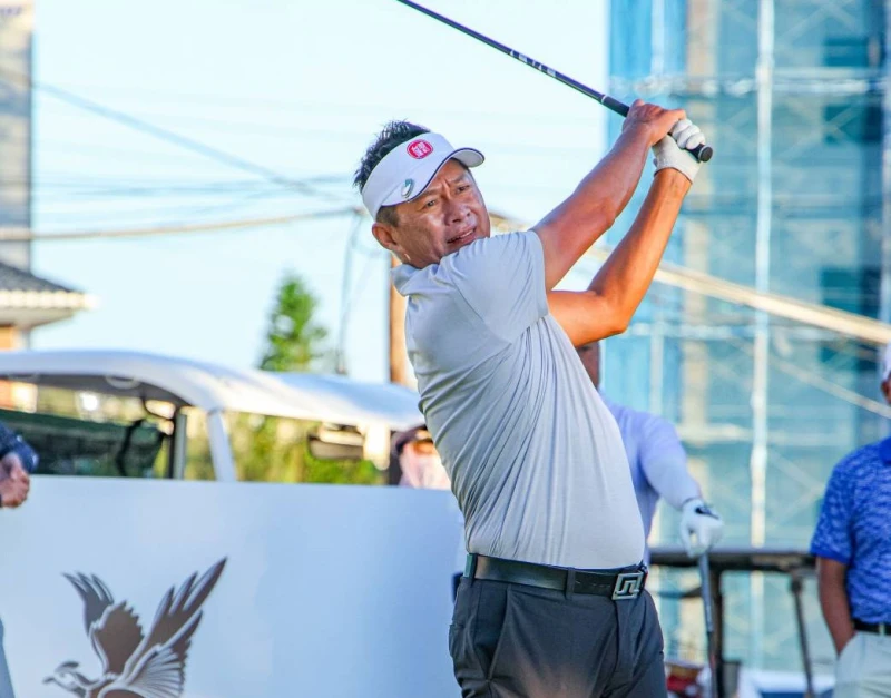 連騼森首輪68桿領先。大會提供