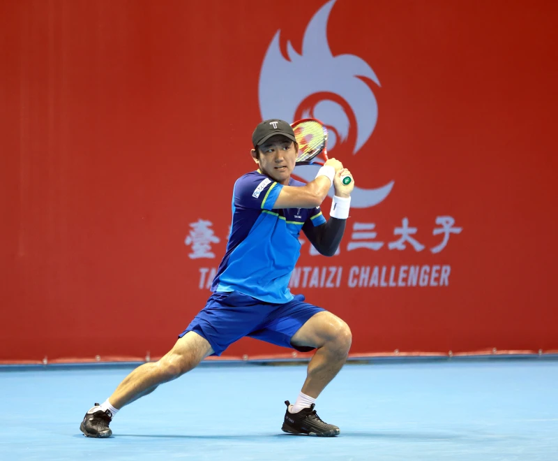 僅有170公分身高的西岡良仁曾打下2014年釜山亞運男單金牌。海碩整合行銷提供