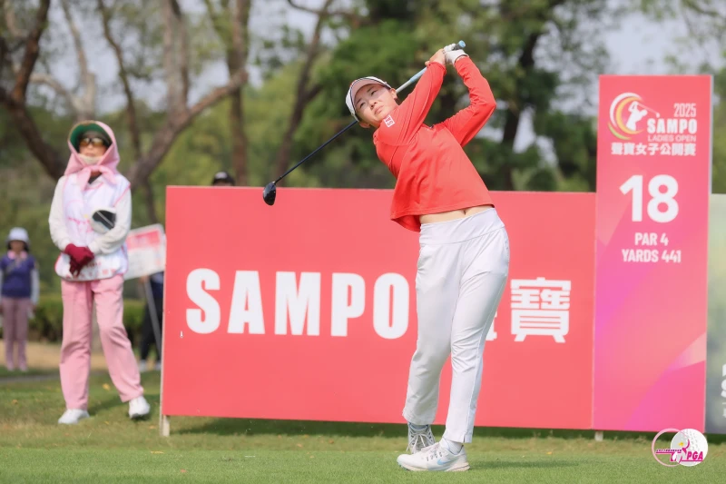 洪玉霖以三回合總桿212桿-4獲得第二名。Tlpga／葉勇宏攝