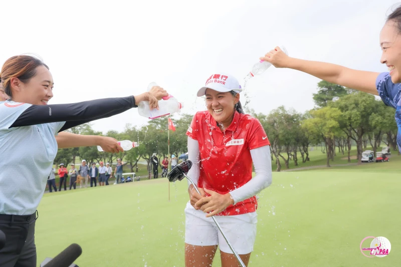 陳之敏以三回合總桿211桿-5逆轉奪下冠軍。Tlpga／葉勇宏攝