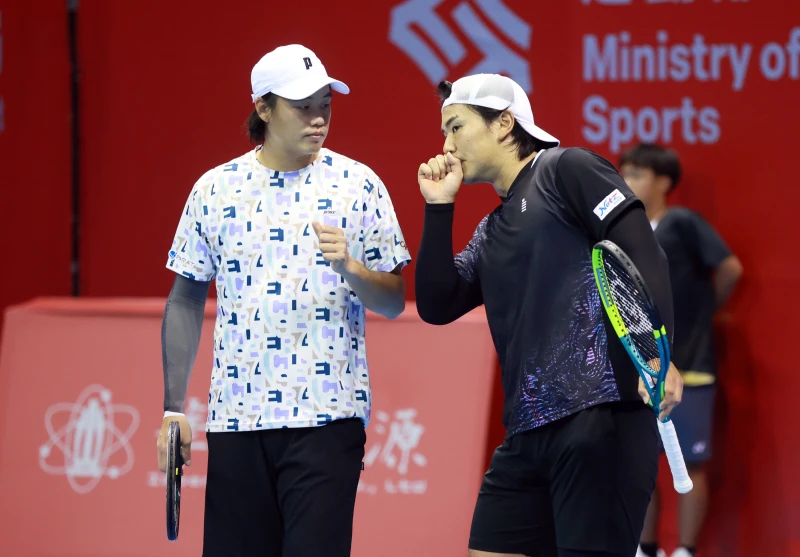 第4種子日本組合上杉海斗/渡邊聖太表現穩定。海碩整合行銷提供