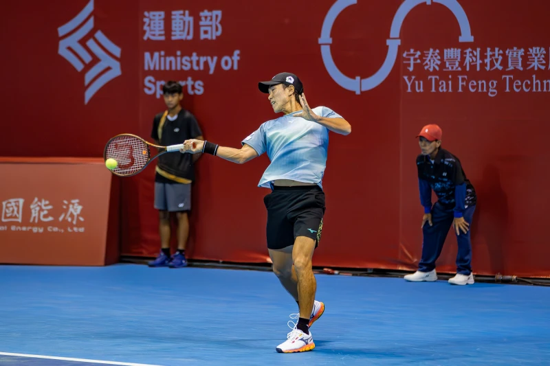 世界第569的日本球員今村昌倫韌性十足。海碩整合行銷提供