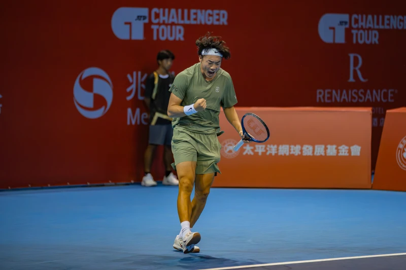 在納達爾學院訓練的香港一哥黃澤林晉四強。海碩整合行銷提供