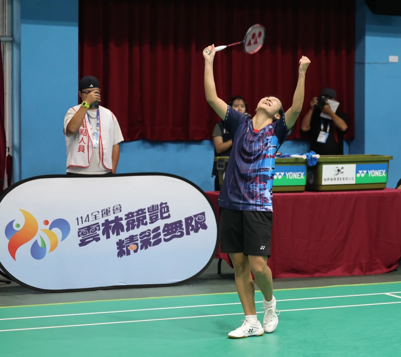 邱品蒨在全運摘金後又闖進超級300決賽。資料照片