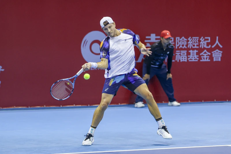 澳洲頭號種子James Duckworth遺憾屈居亞軍。海碩運動整合行銷提供