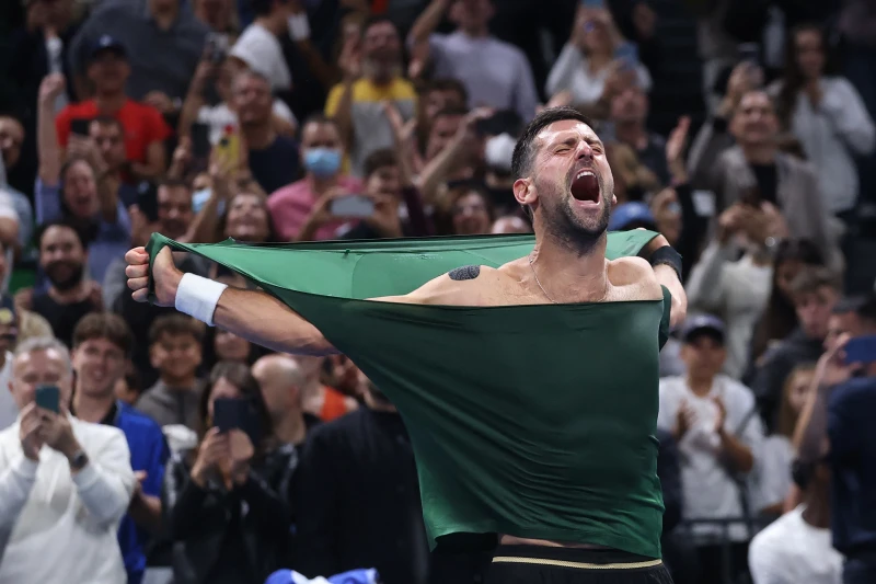 喬帥剛在雅典奪下第101冠卻意外宣布退出ATP年終賽。法新社